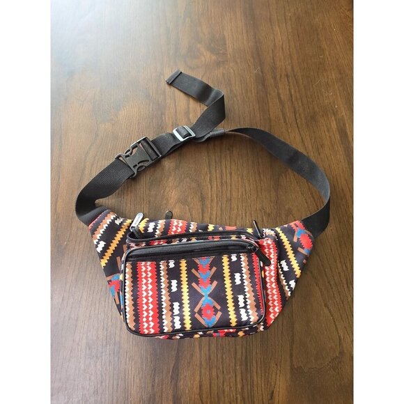 SoJourner womens Waist Bag Boho Tribal Design Belt Bag - Picture 1 of 16